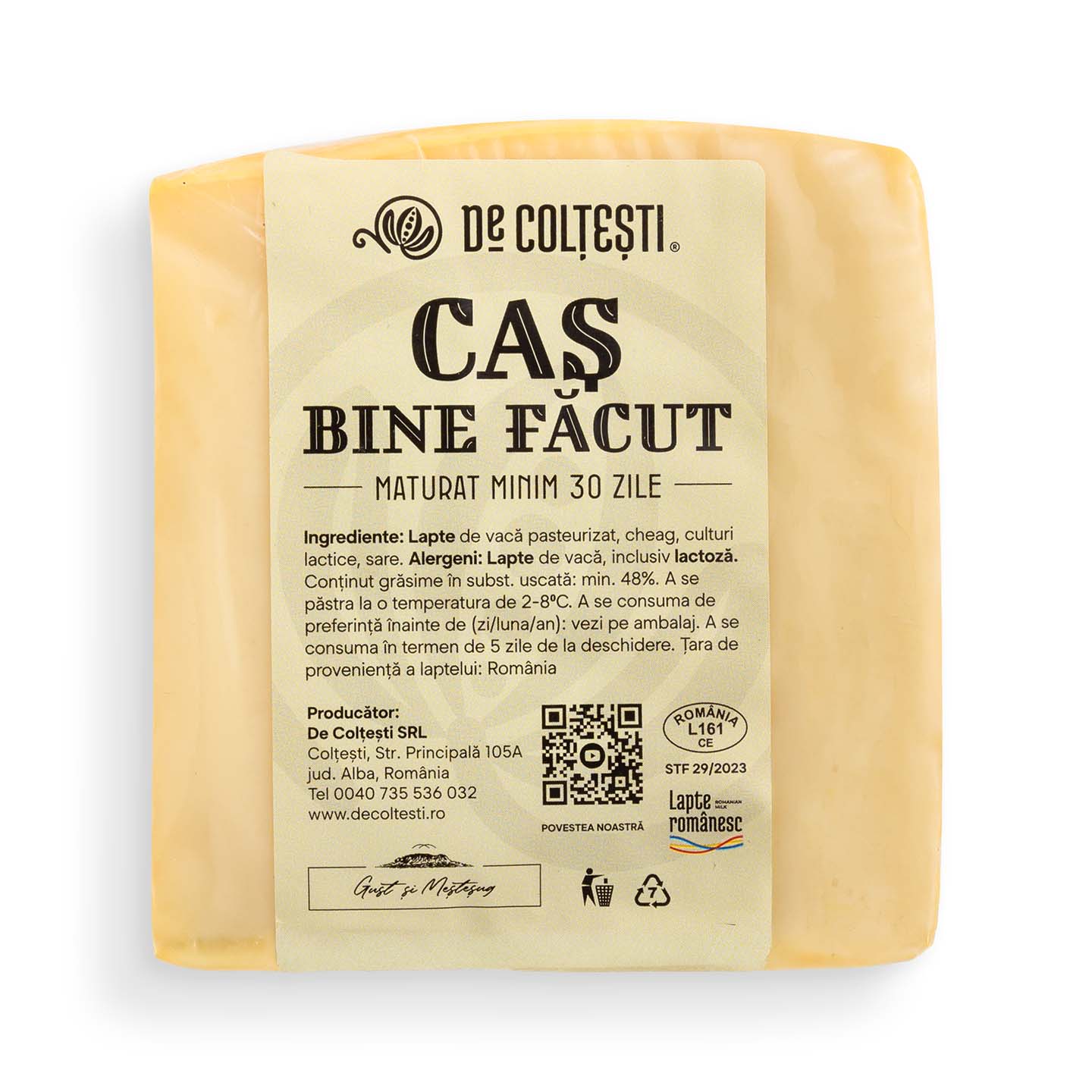 Caș Bine Făcut De Colțești per 100g