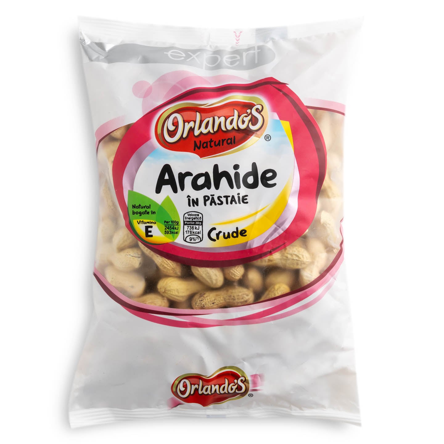 Arahide crude păstaie 500g, calitatea I