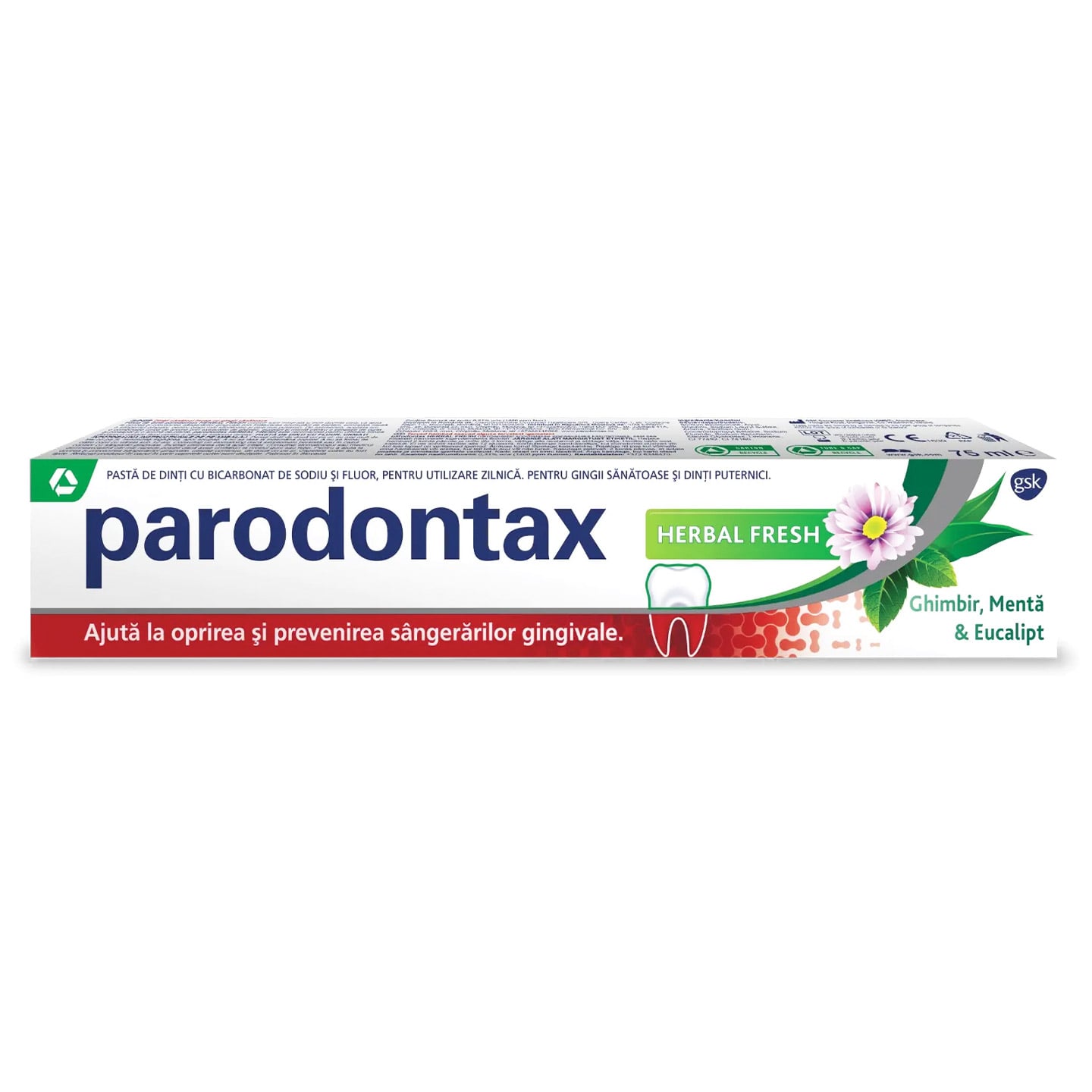 Pastă de dinți Parodontax Herbal Fresh, 75ml