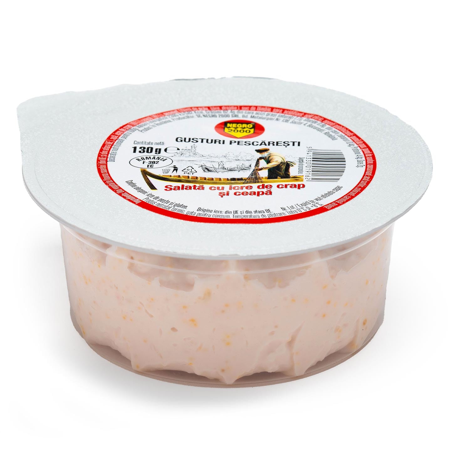 Salata de icre de crap și ceapă 130g