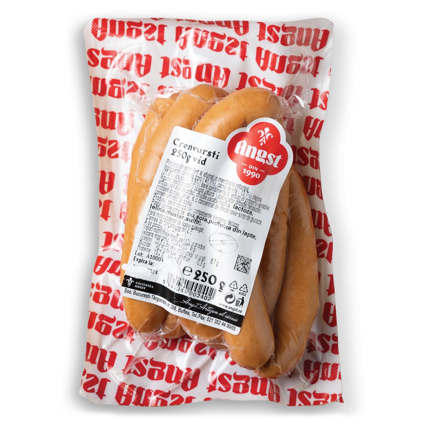 Crenvurști Angst 250g