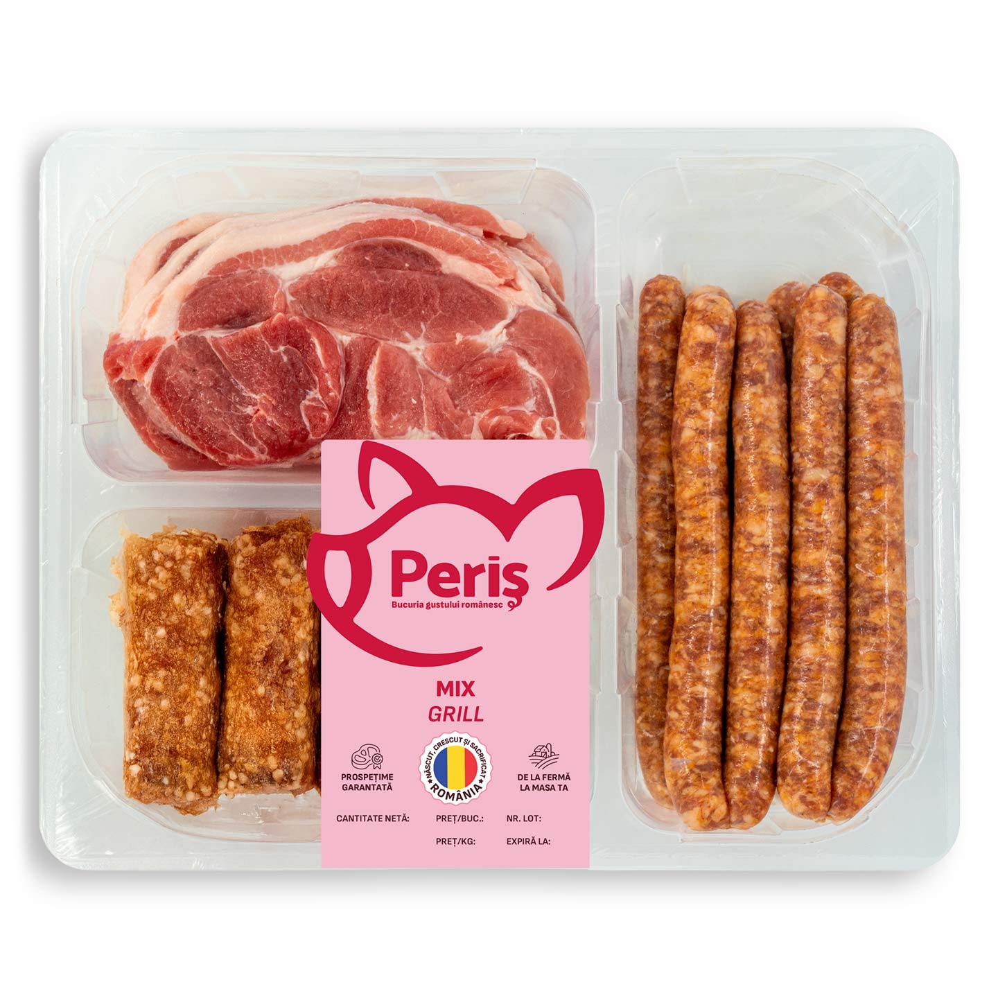 Mix grill Periș, per 100g