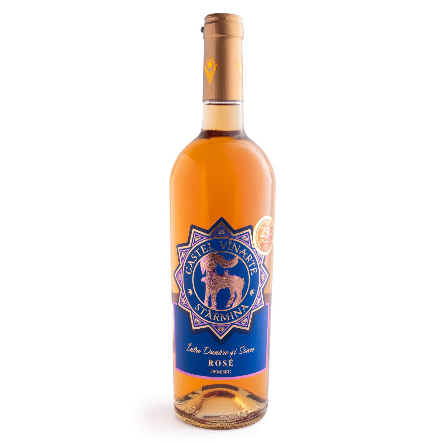 Vin rose Vinarte Castel Starmina Demisec 0.75L