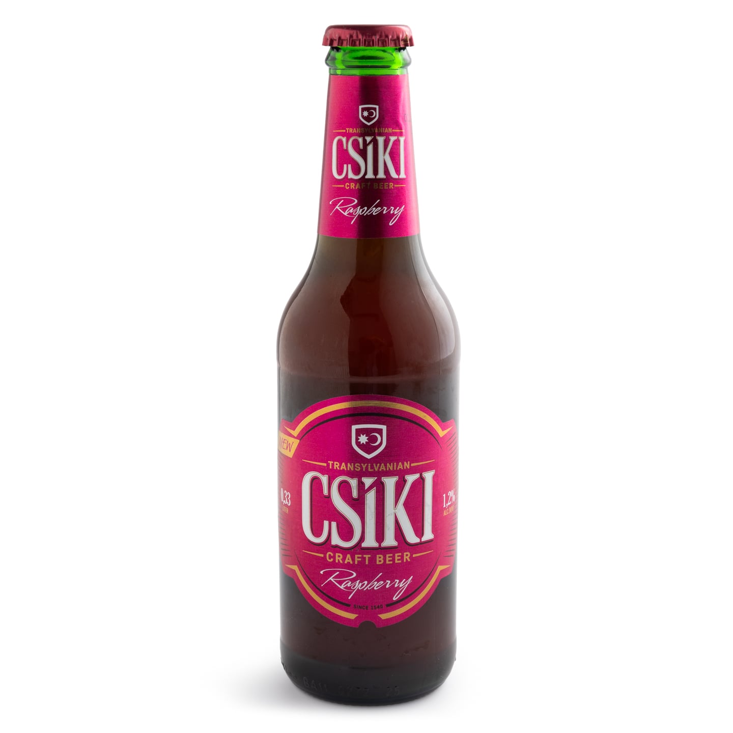 Bere cu zmeură Csiki 0.33L