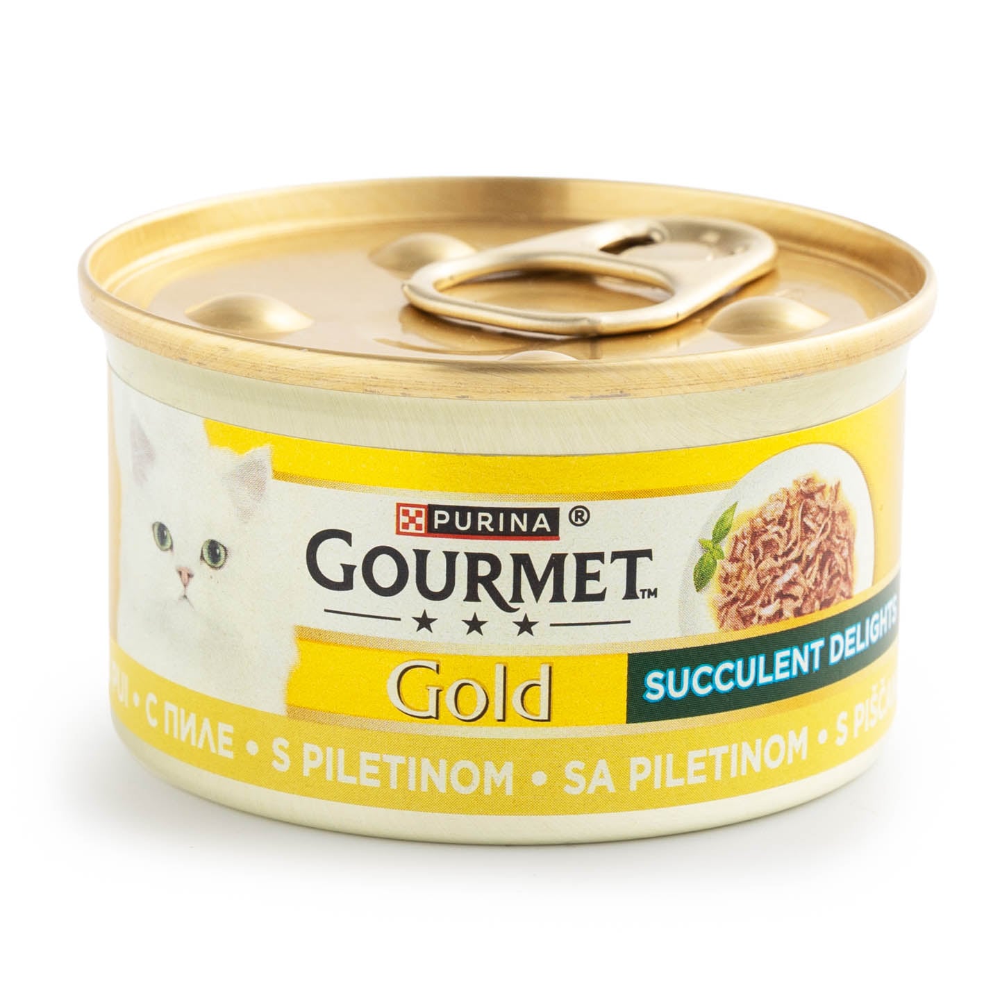 Hrană umedă pentru pisici, Gourmet Gold Succulent Delight 85g