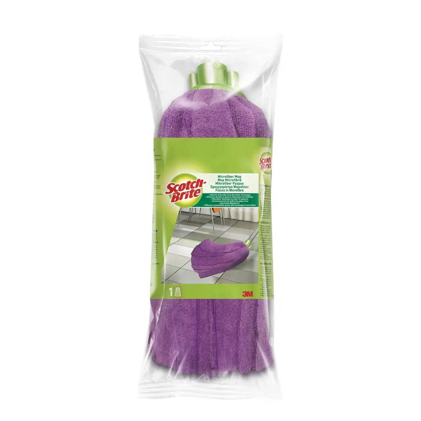 Mop microfibră, Scotch Brite