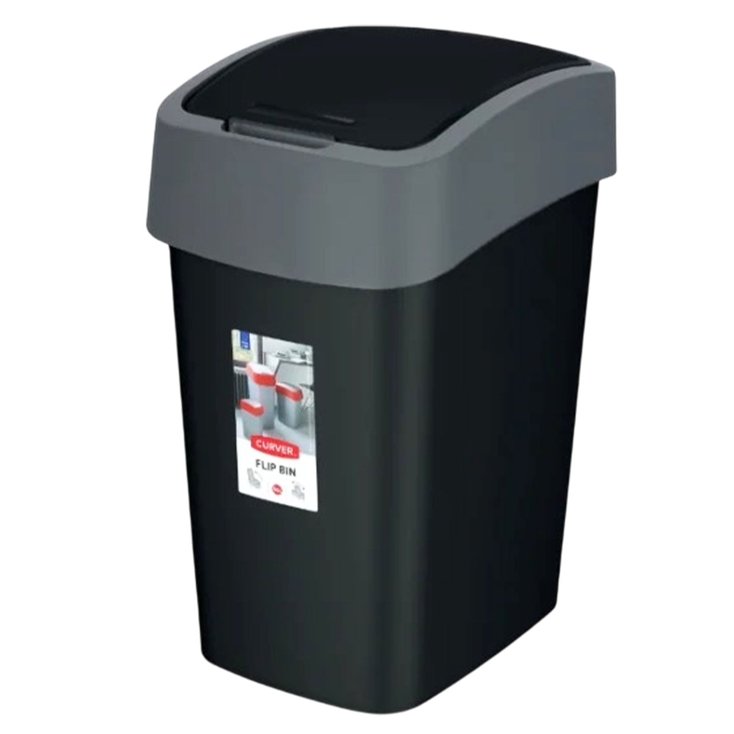 Coș de gunoi, Flip Curver, 45L  