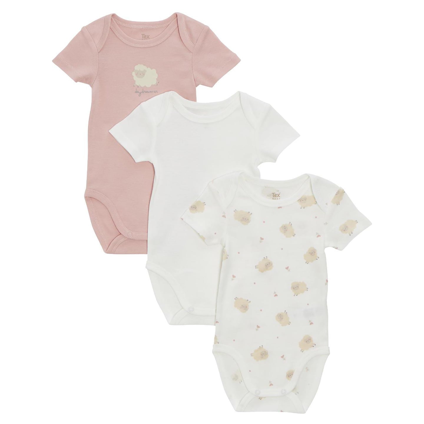 Set 3 body bebe 3/36 luni Tex Baby