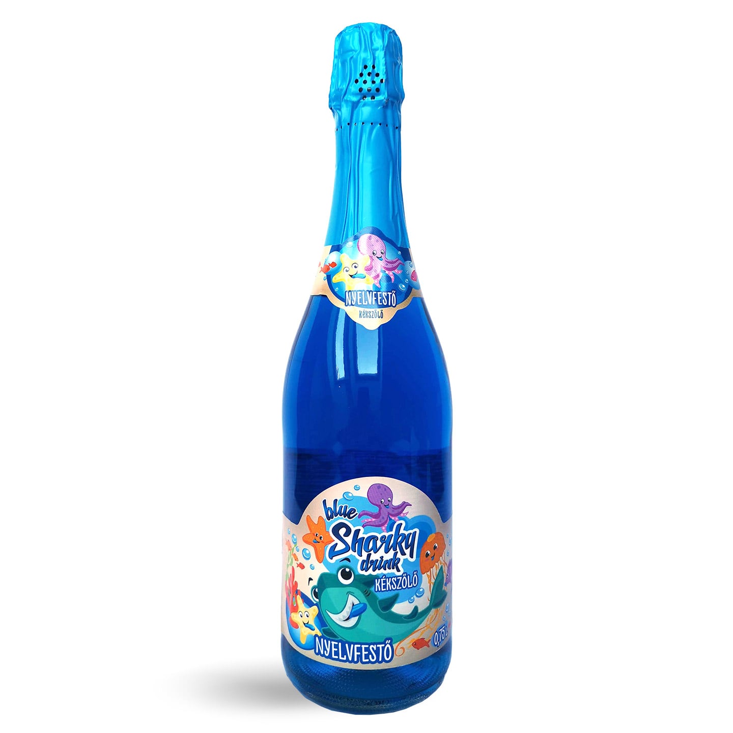 Băutură carbogazoasă Sharky Blue / Pink 0.75L 