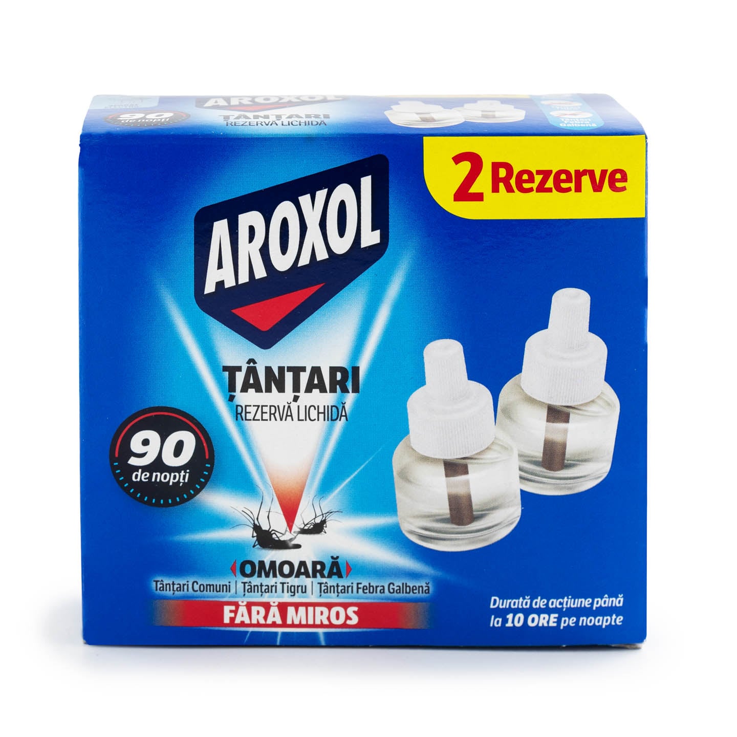 Rezervă lichidă împotriva tânțarilorAROXOL 2x35ml