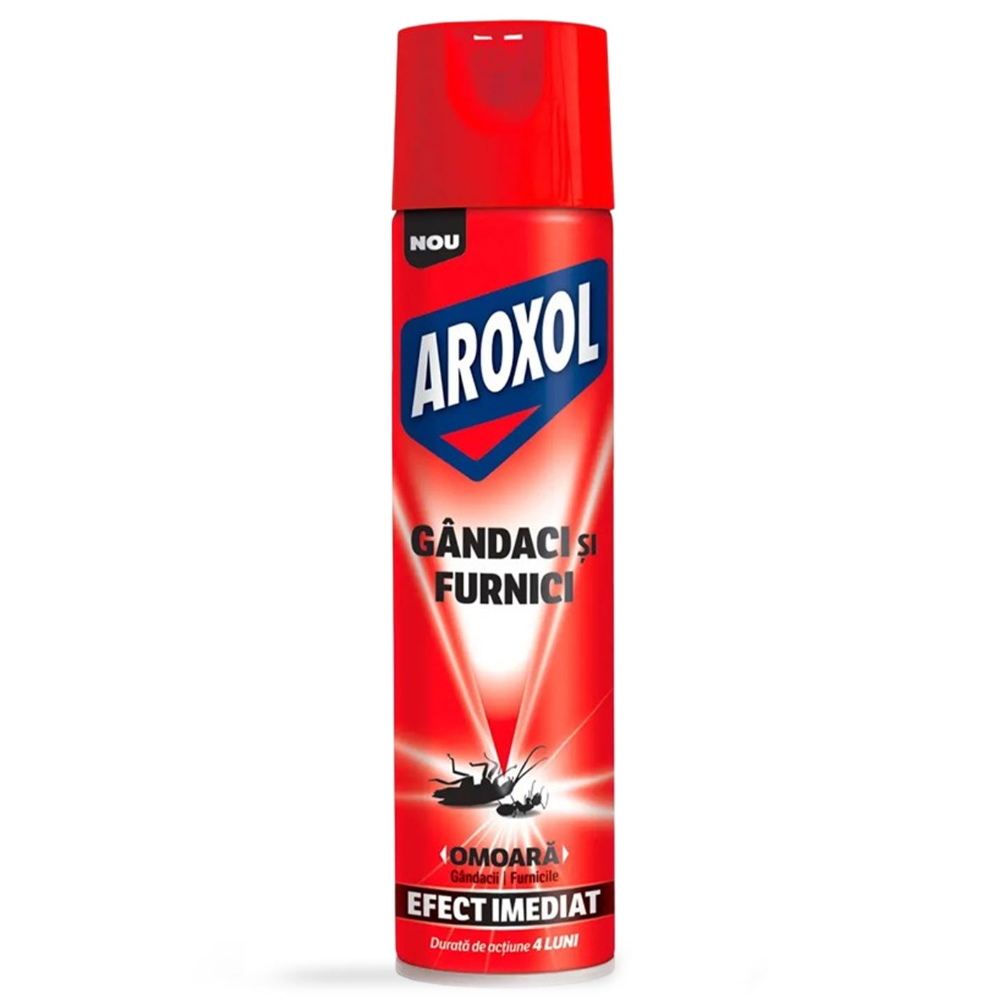 Spray clasic împotriva gândacilor și furnicilor, Aroxol 400 ml