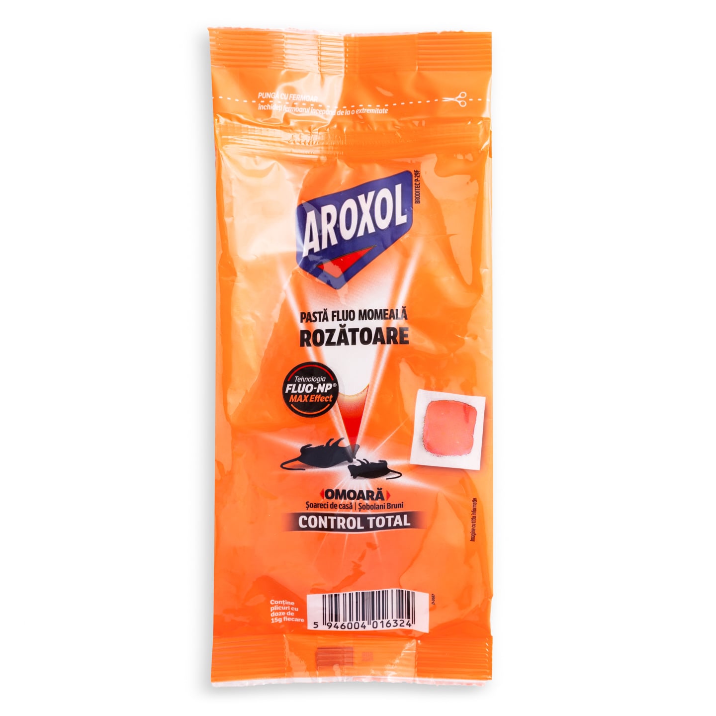 Momeală pastă pentru combaterea rozătoarelor, Aroxol 150g