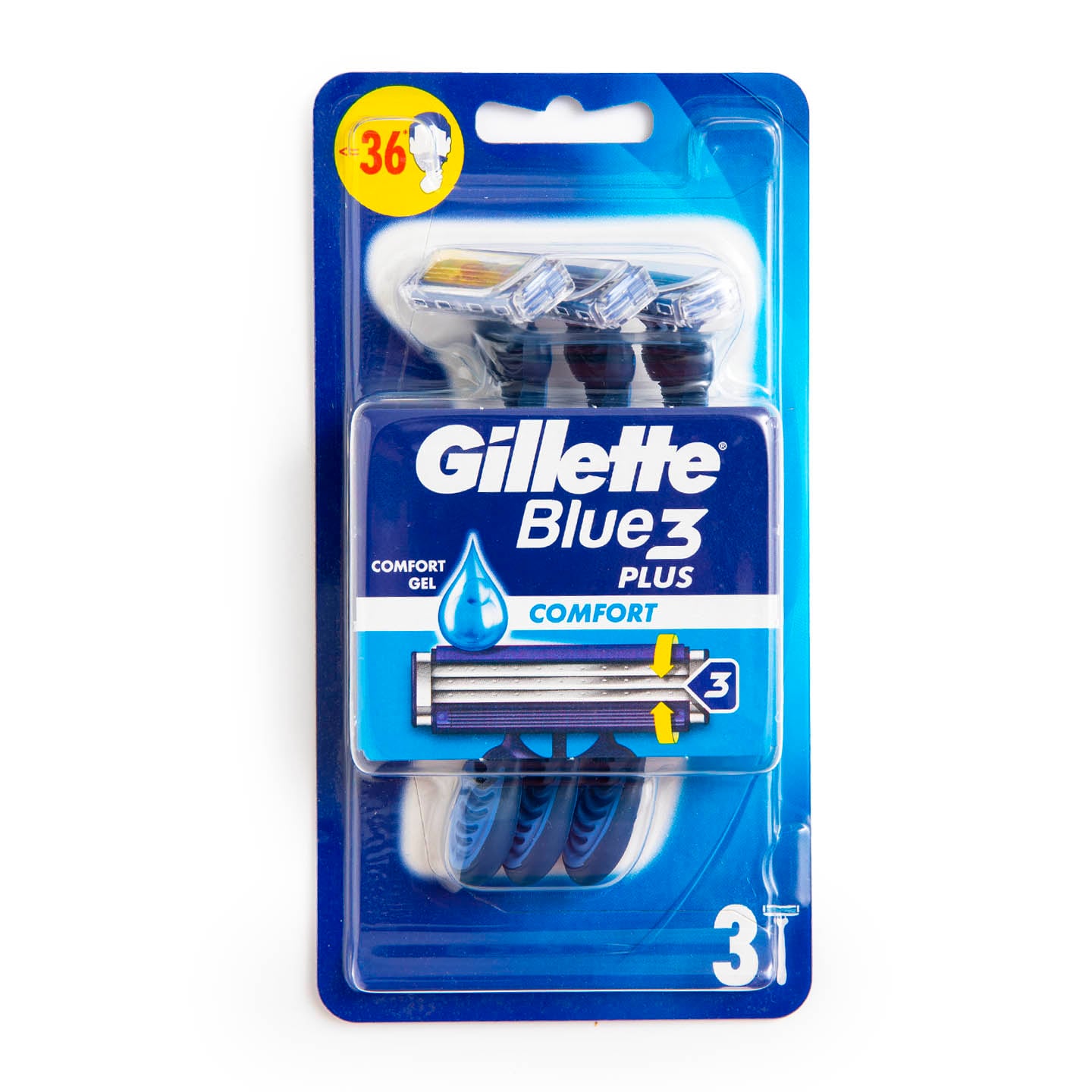 Aparat de ras de unică folosință Gillette Blue3 Plus 3buc