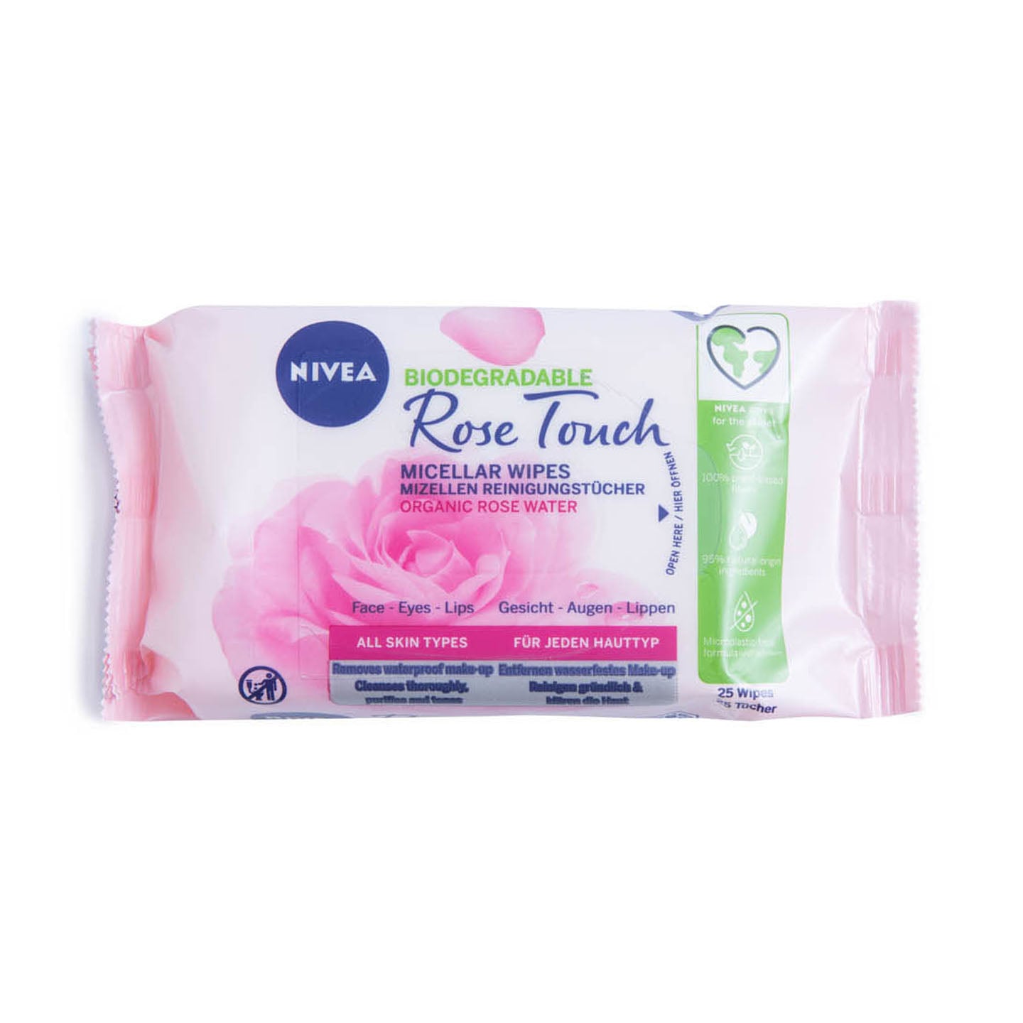 Șervețele demachiante micelare Nivea, 25 buc.