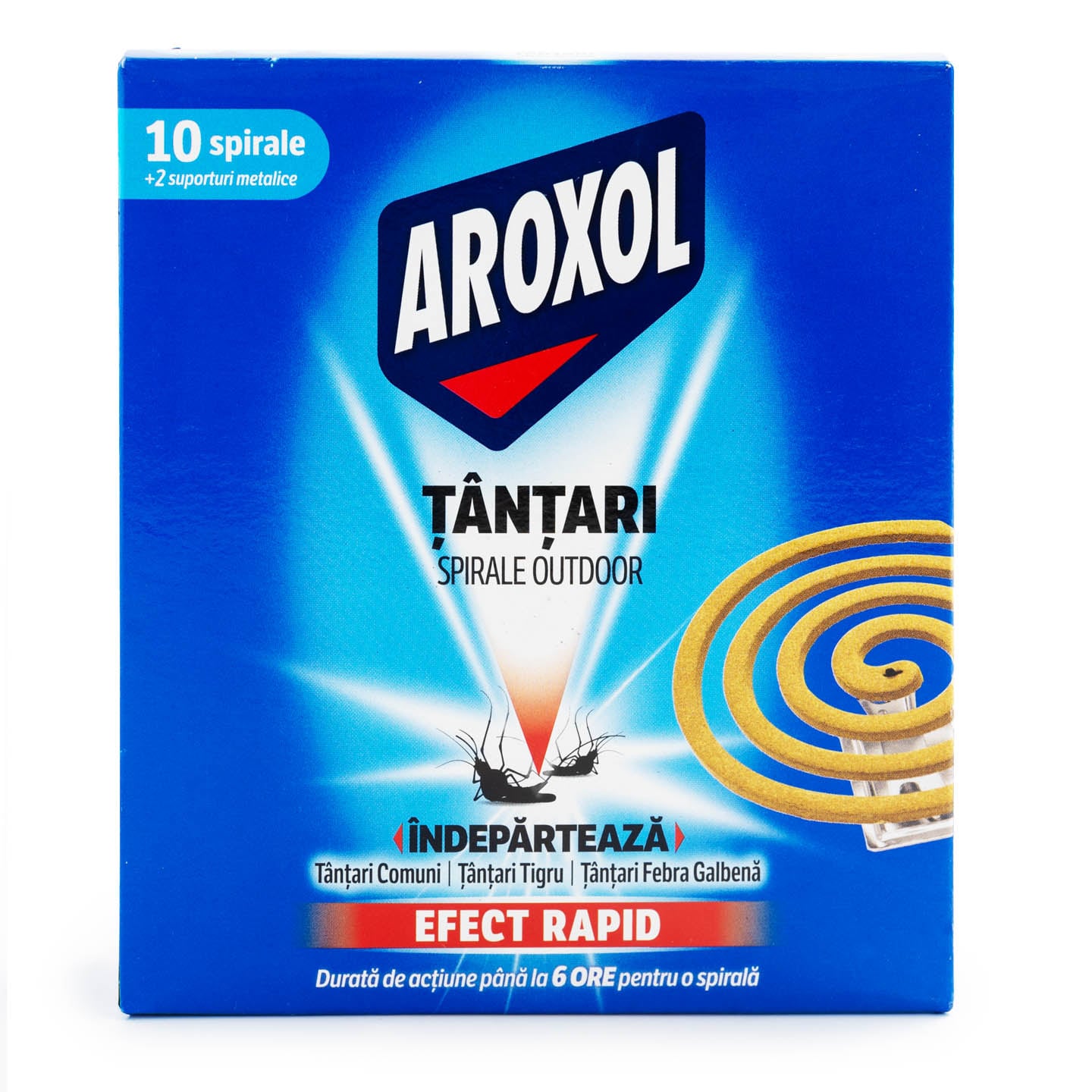 Spirale outdoor împotriva țânțarilor, Aroxol 10 bucati