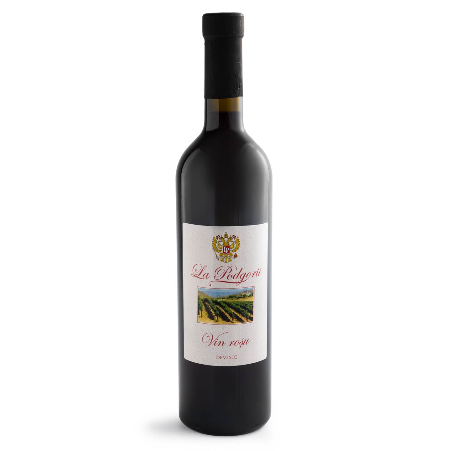 Vin roșu demisec La Podgorii 0.75L