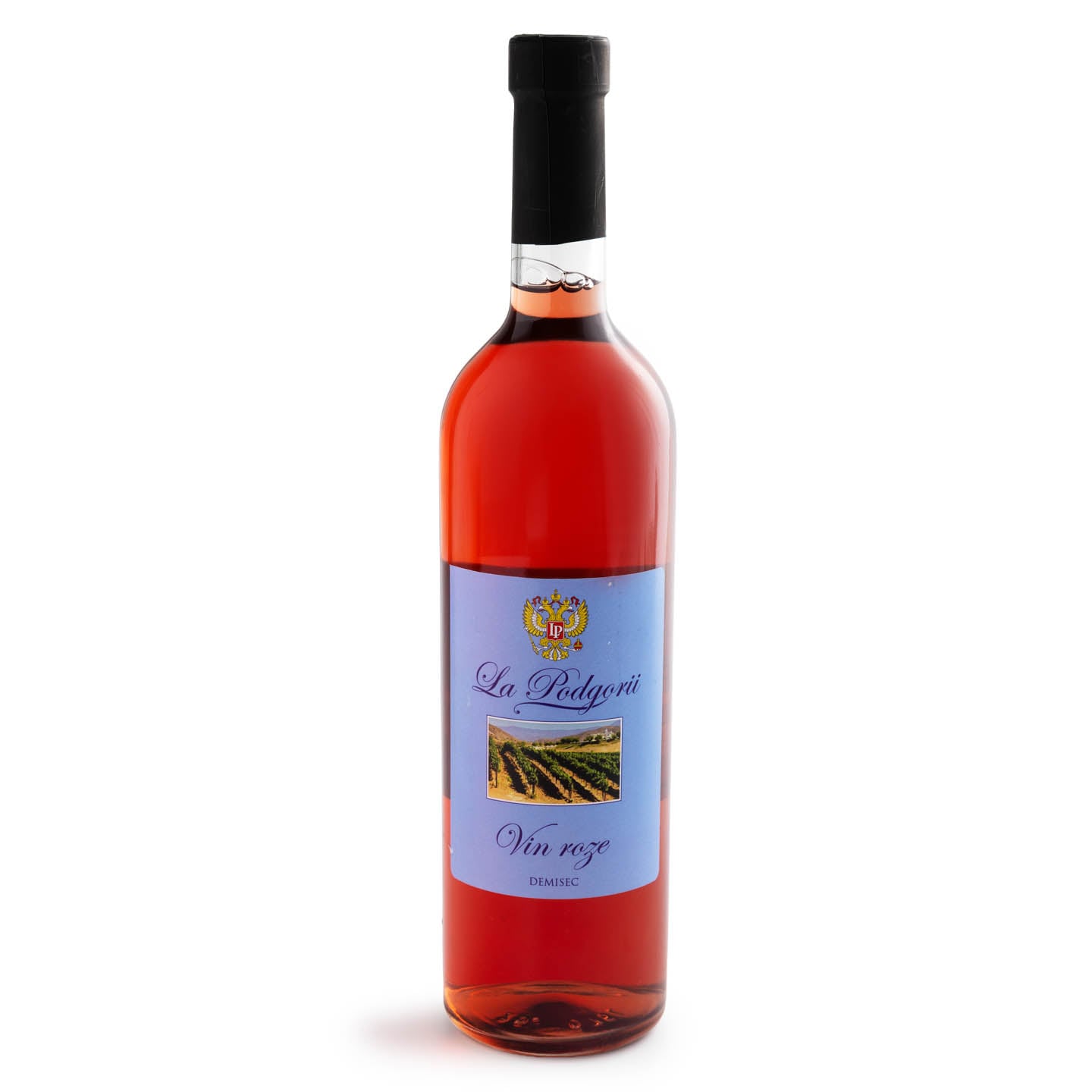 Vin roze demisec La Podgorii 0.75L