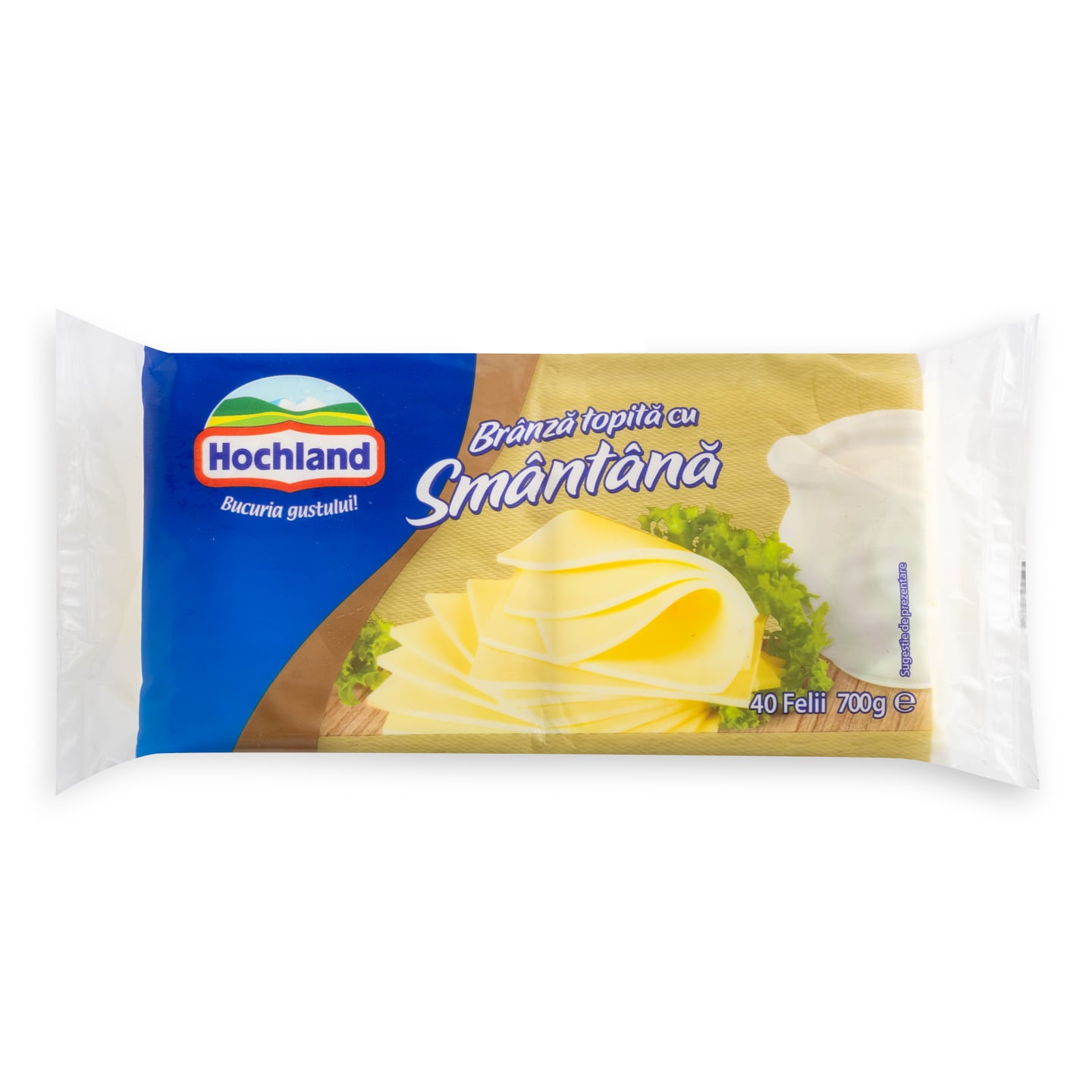 Brânză topită felii Hochland 700g