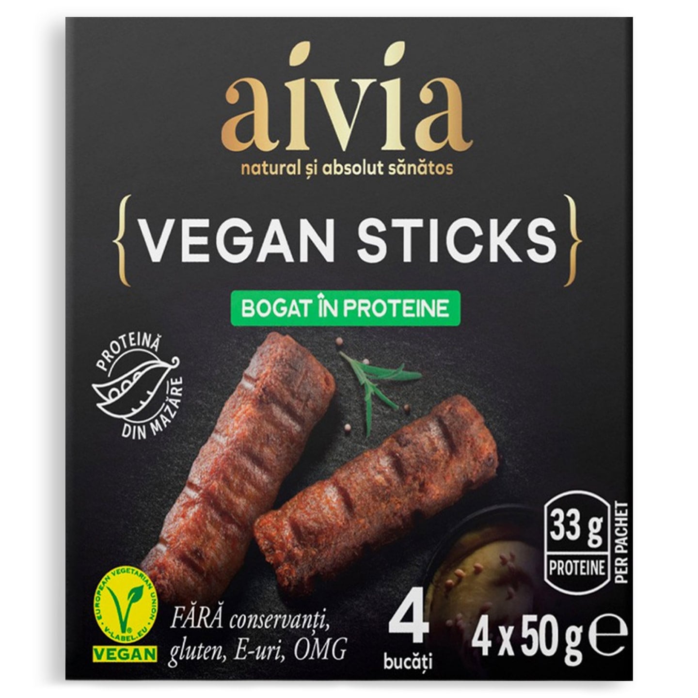 Sticks vegan Aivia 200g