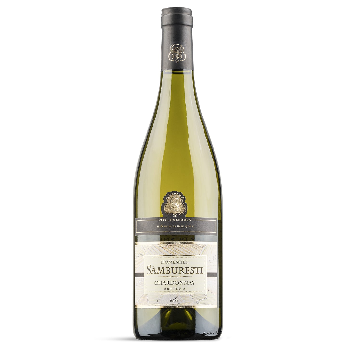 Vin alb sec, Domeniile Sâmburești Chardonnay, 0.75L