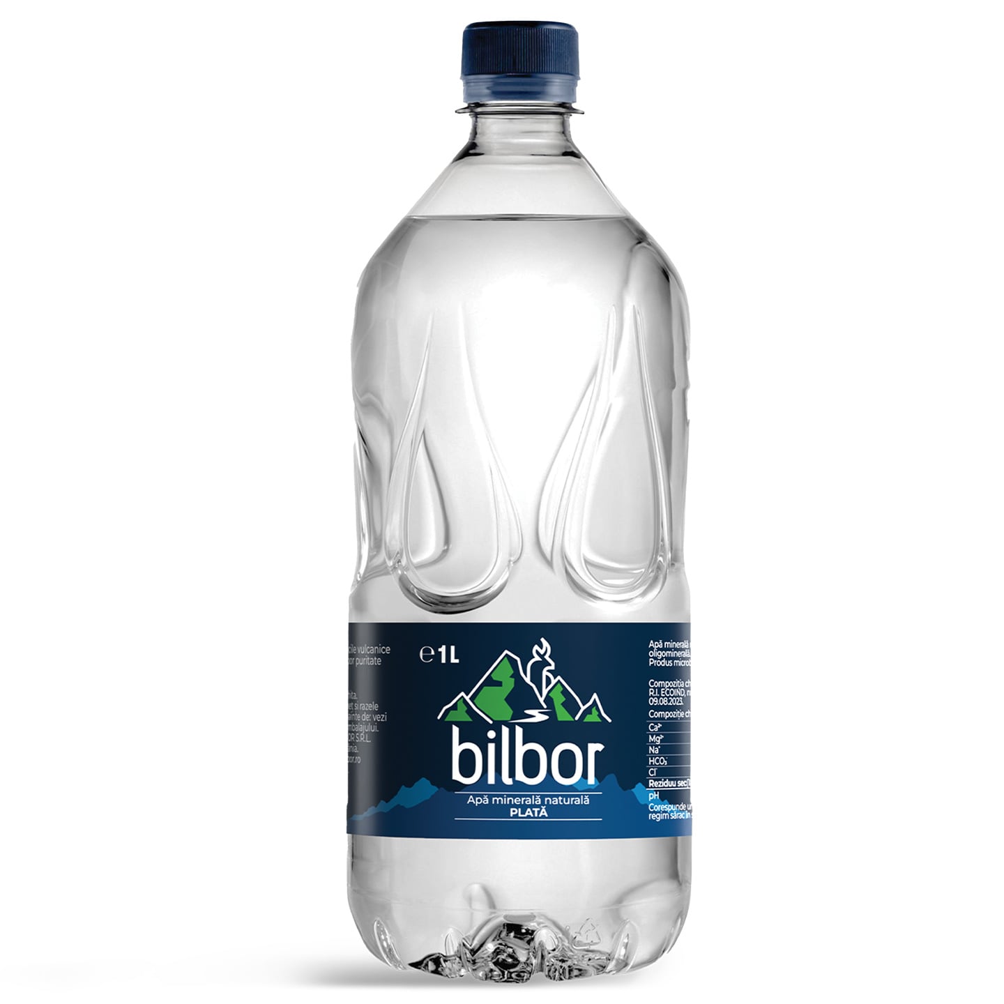 Apa minerală naturală plata Bilbor 1L