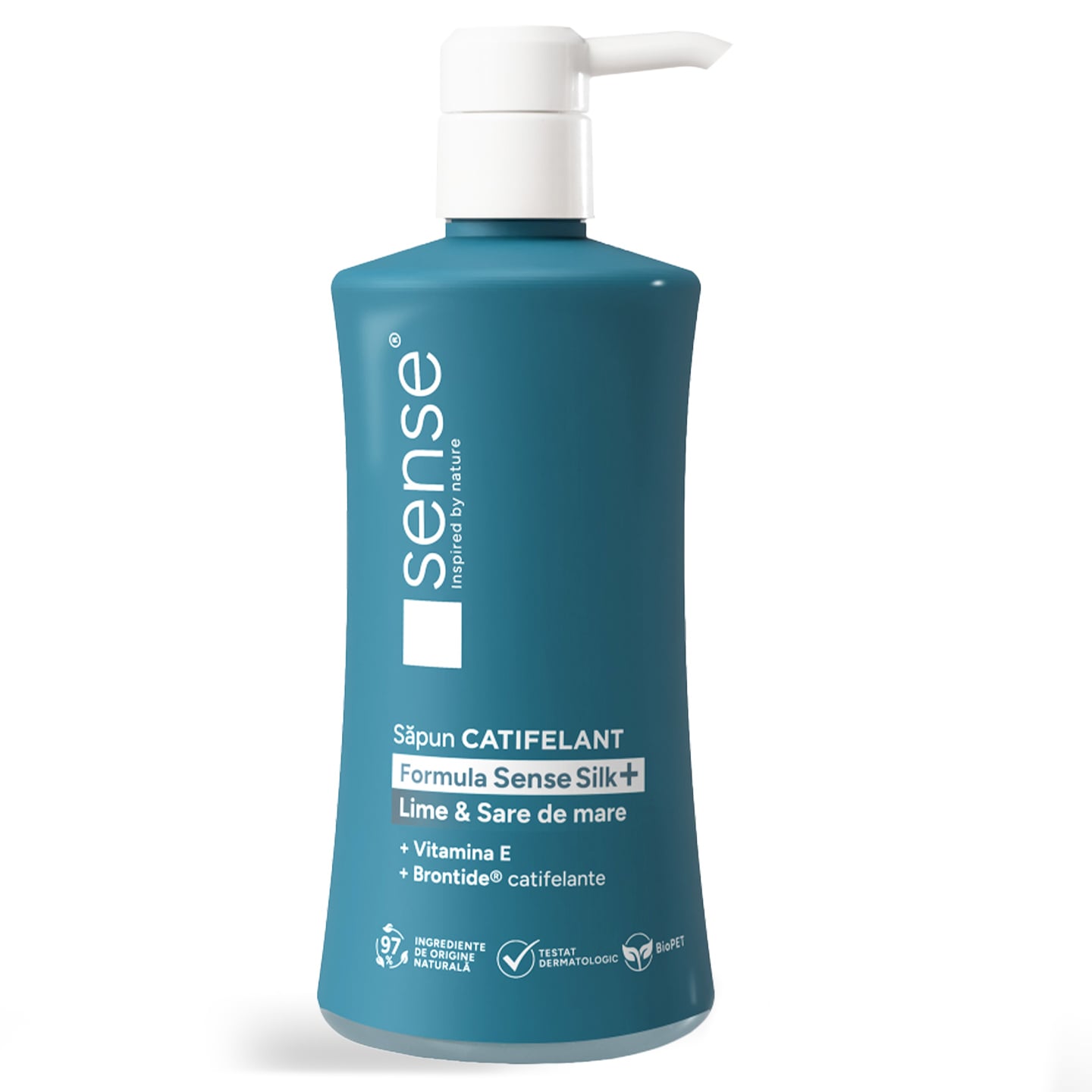 Săpun lichid gel, SenseSilk+ 330ml