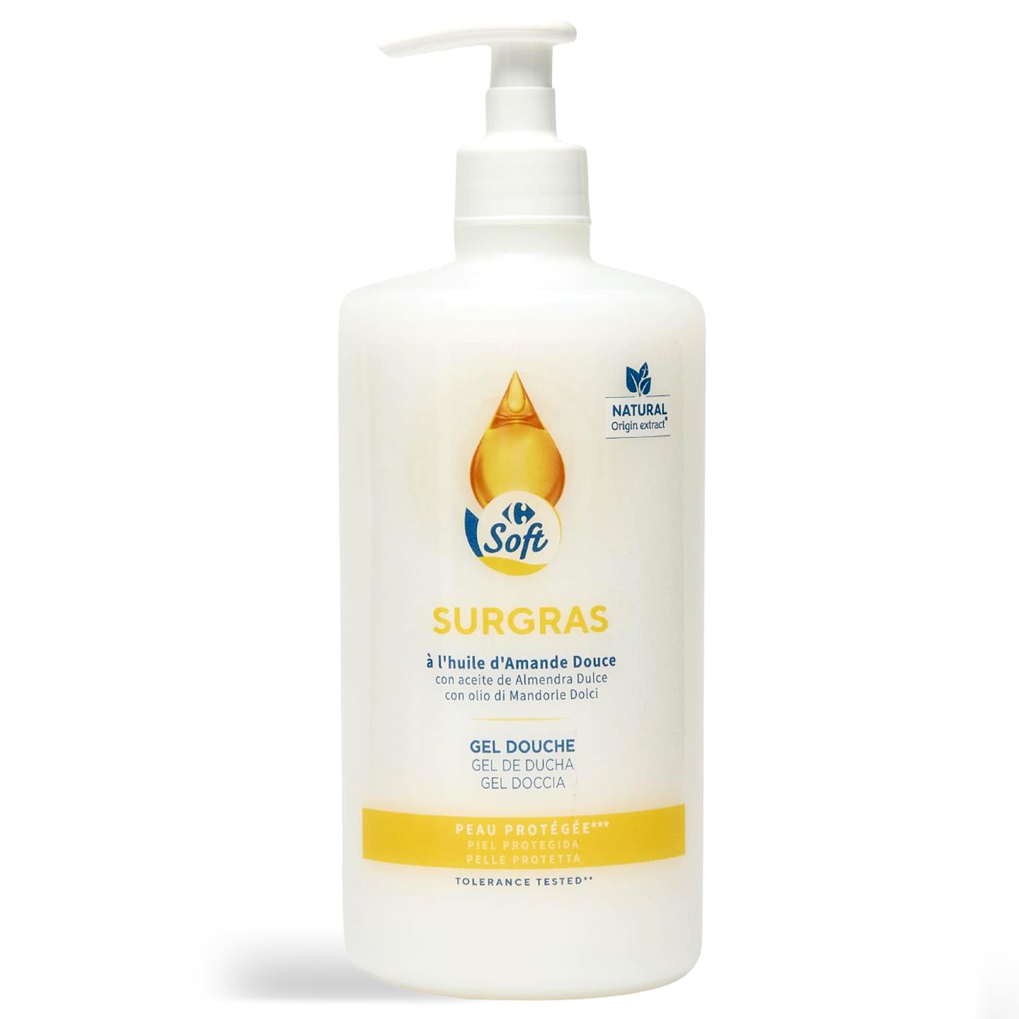Gel de duș Carrefour Soft, 750ml