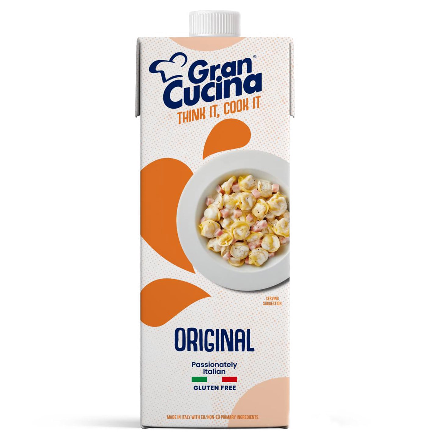 Smântână vegetală Gran Cucina, 1L