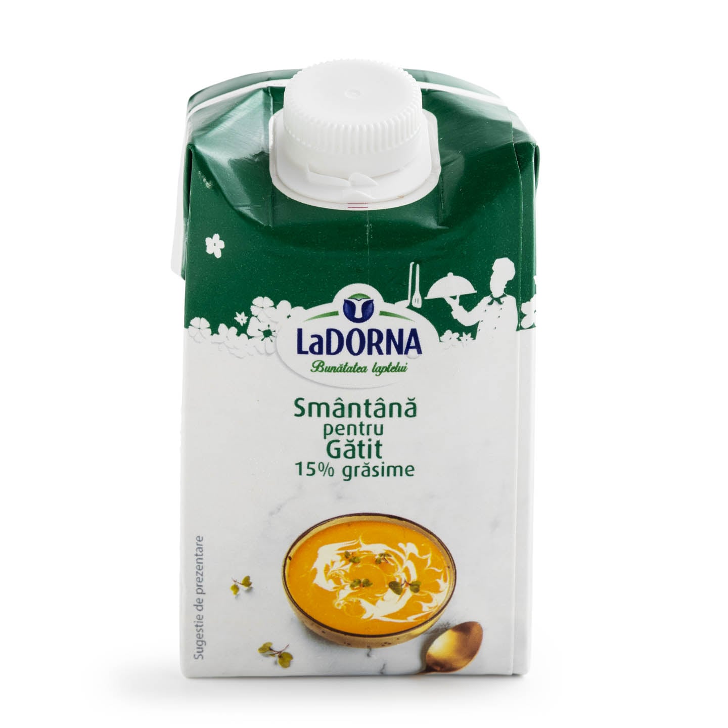 Smântână pentru gătit 15% grăsime Dorna 500ml 