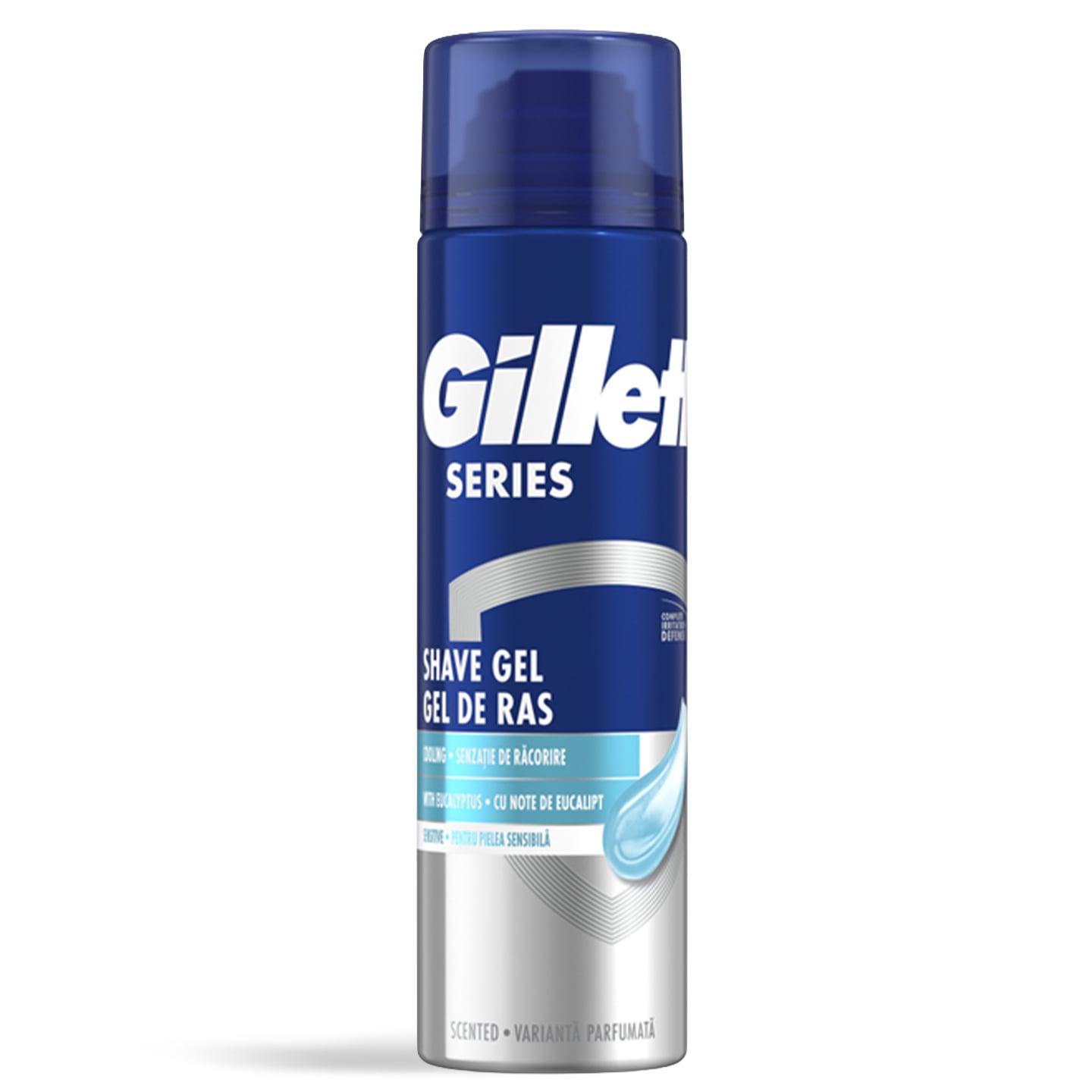 Gel de ras Gillette Series Cooling, 200 ml