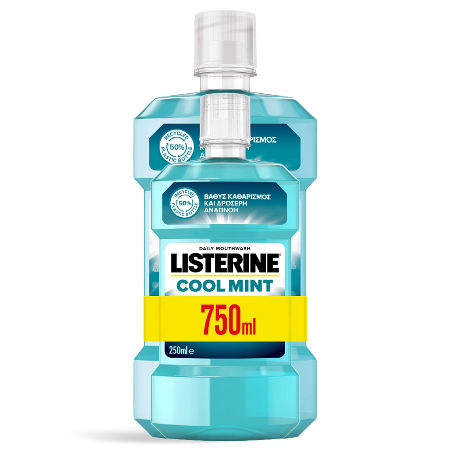  Apă de gură Cool Mint Pack, Listerine 750 ml