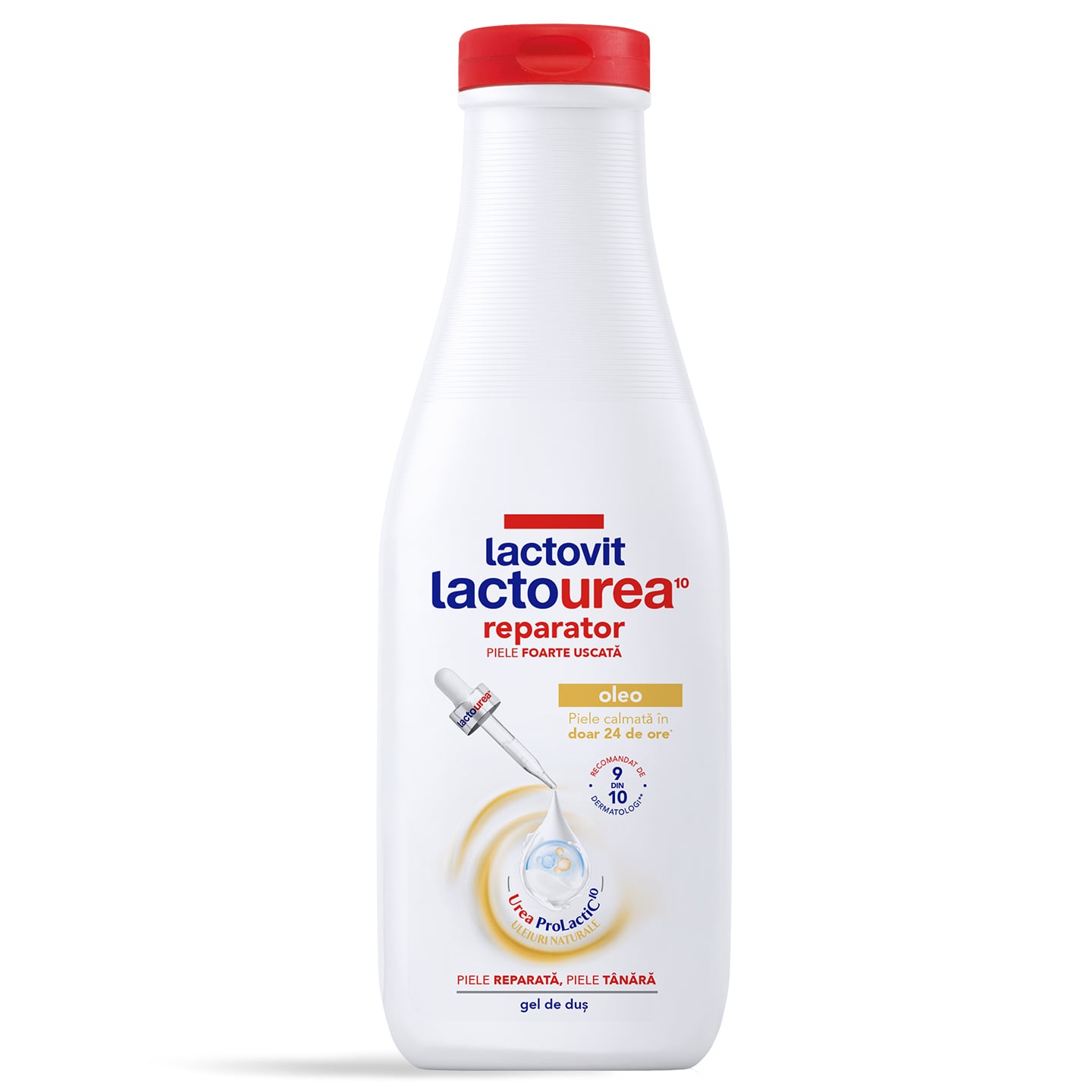 Gel de duș Lactovit Lactourea Oleo, Lactovit 600ml