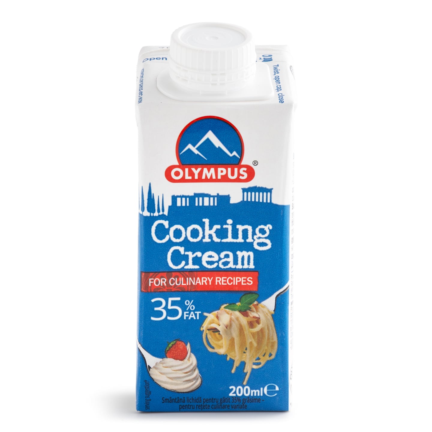 Smântână de gătit 35% grăsime Olympus 200ml