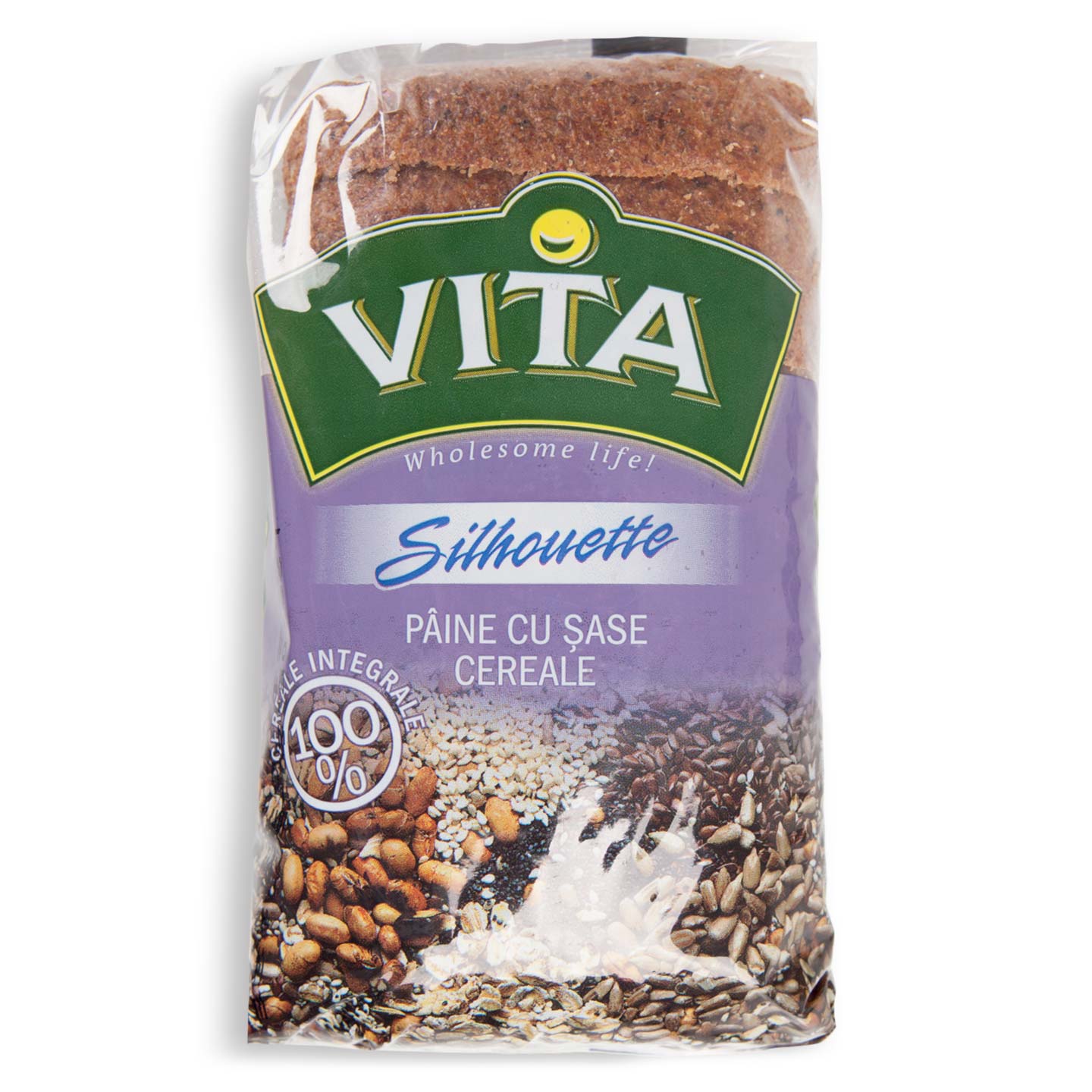 Pâine Șase Cereale Vita Silhoutte 400g
