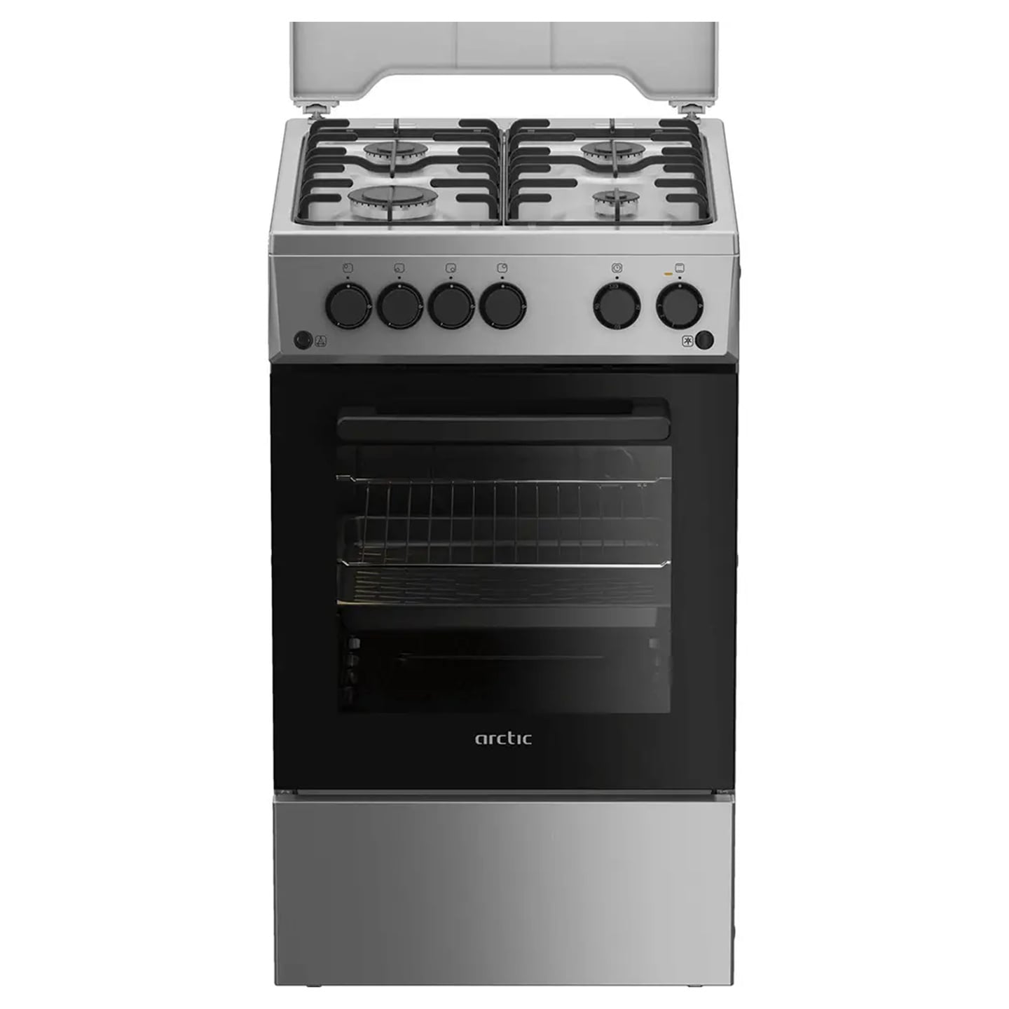 Aragaz Arctic AGG5611DTTLXN, Gaz, 4 arzatoare, inox