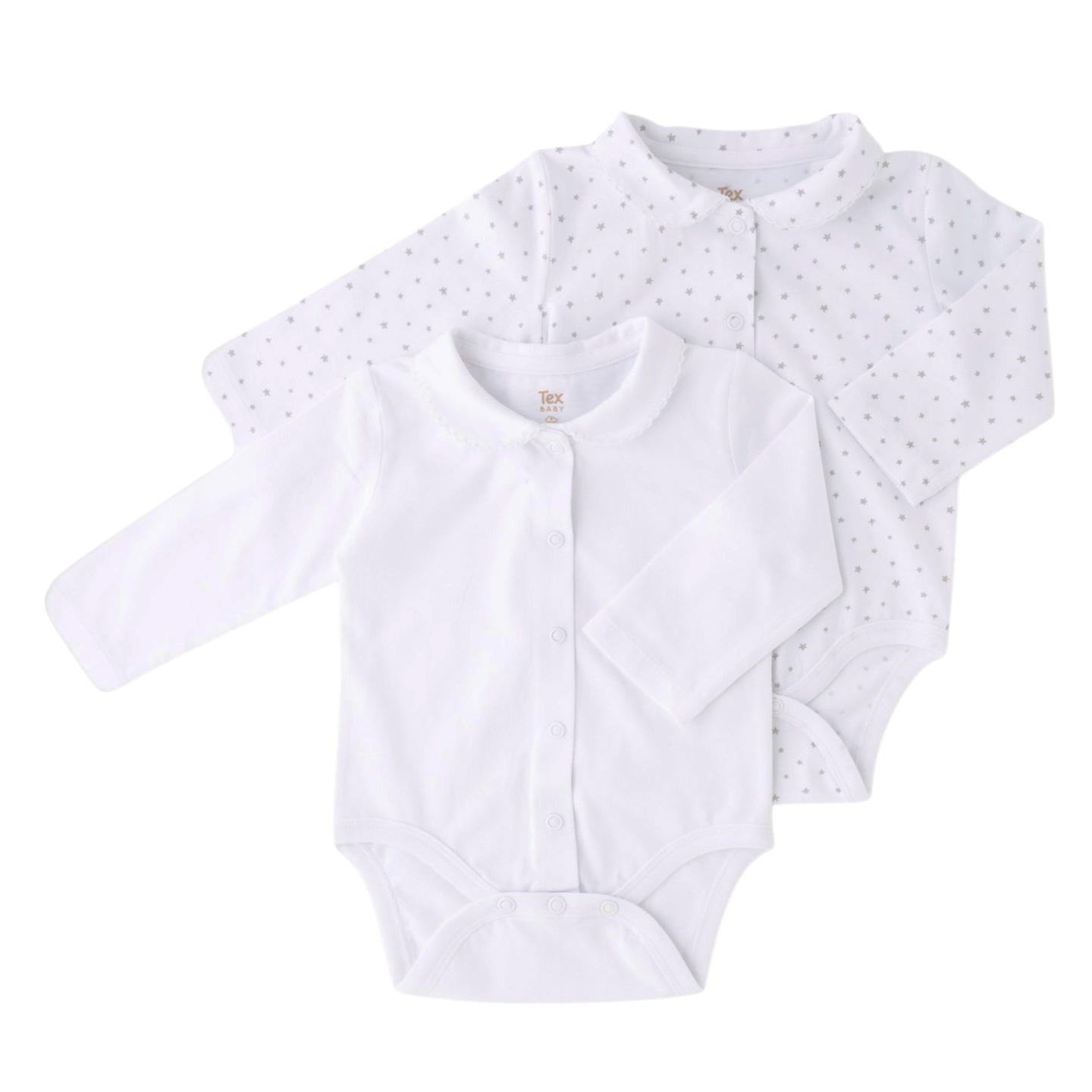 Set x 2 body bebe mărimi 0/12luni Tex baby