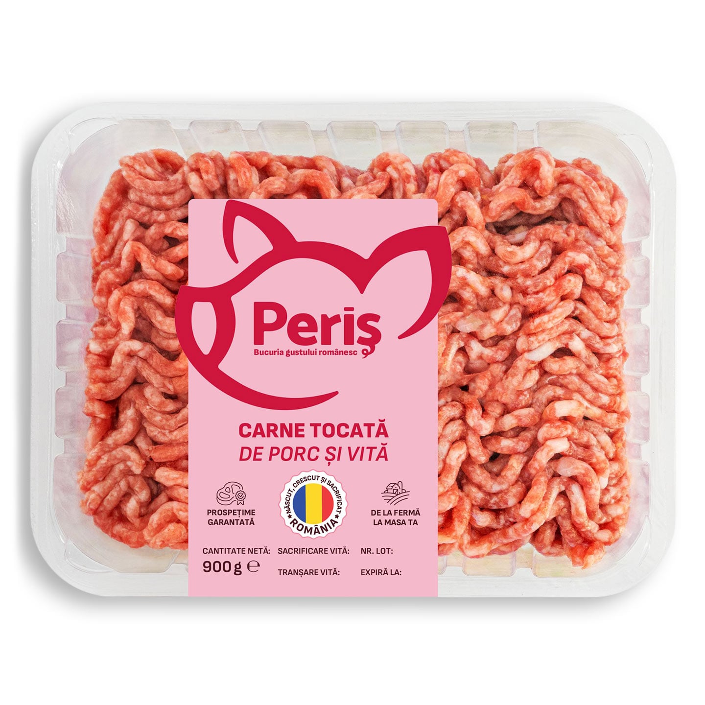 Carne tocata, amestec, Peris 900g