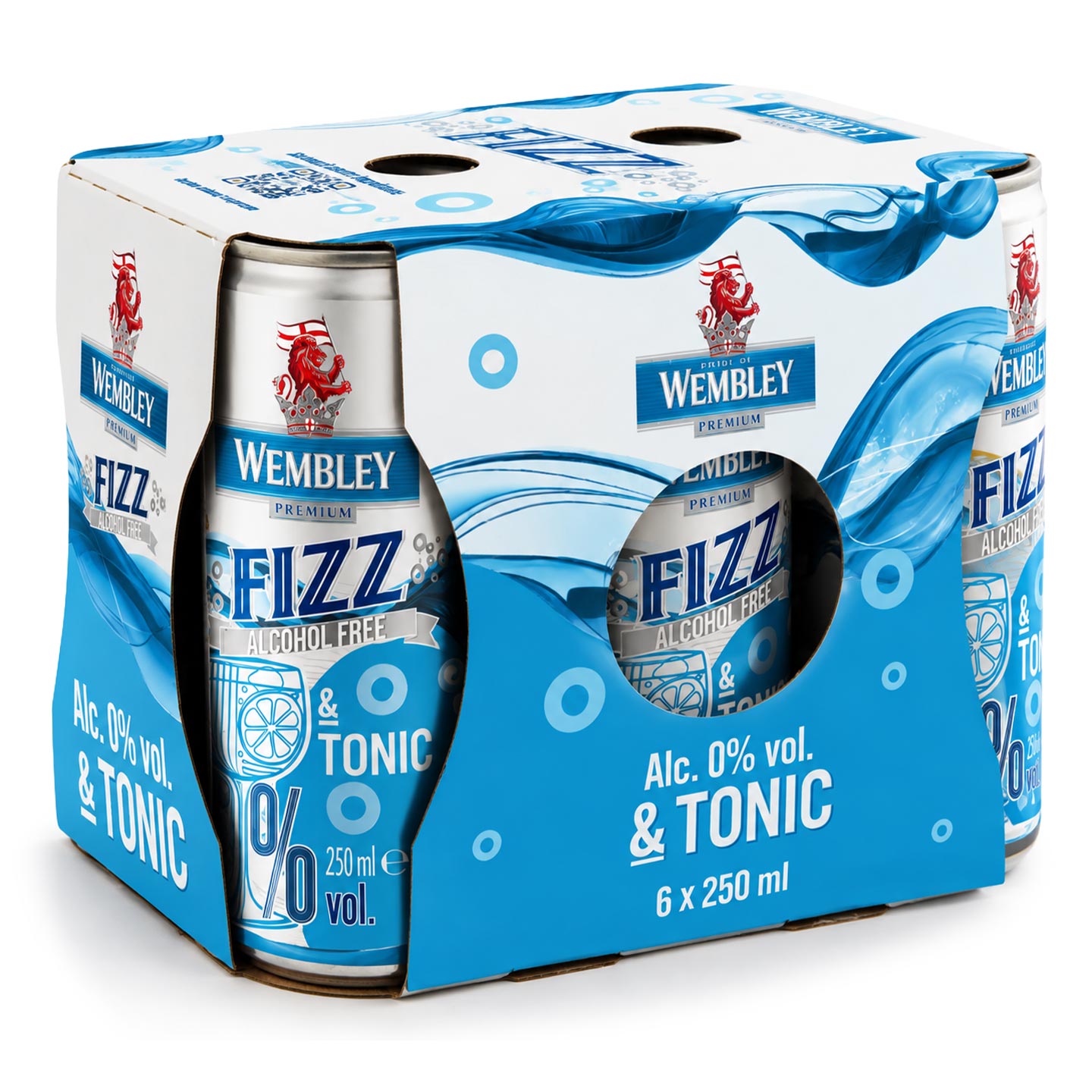 Tonic Fizz 0% alcool, Wembley 6x0.25L