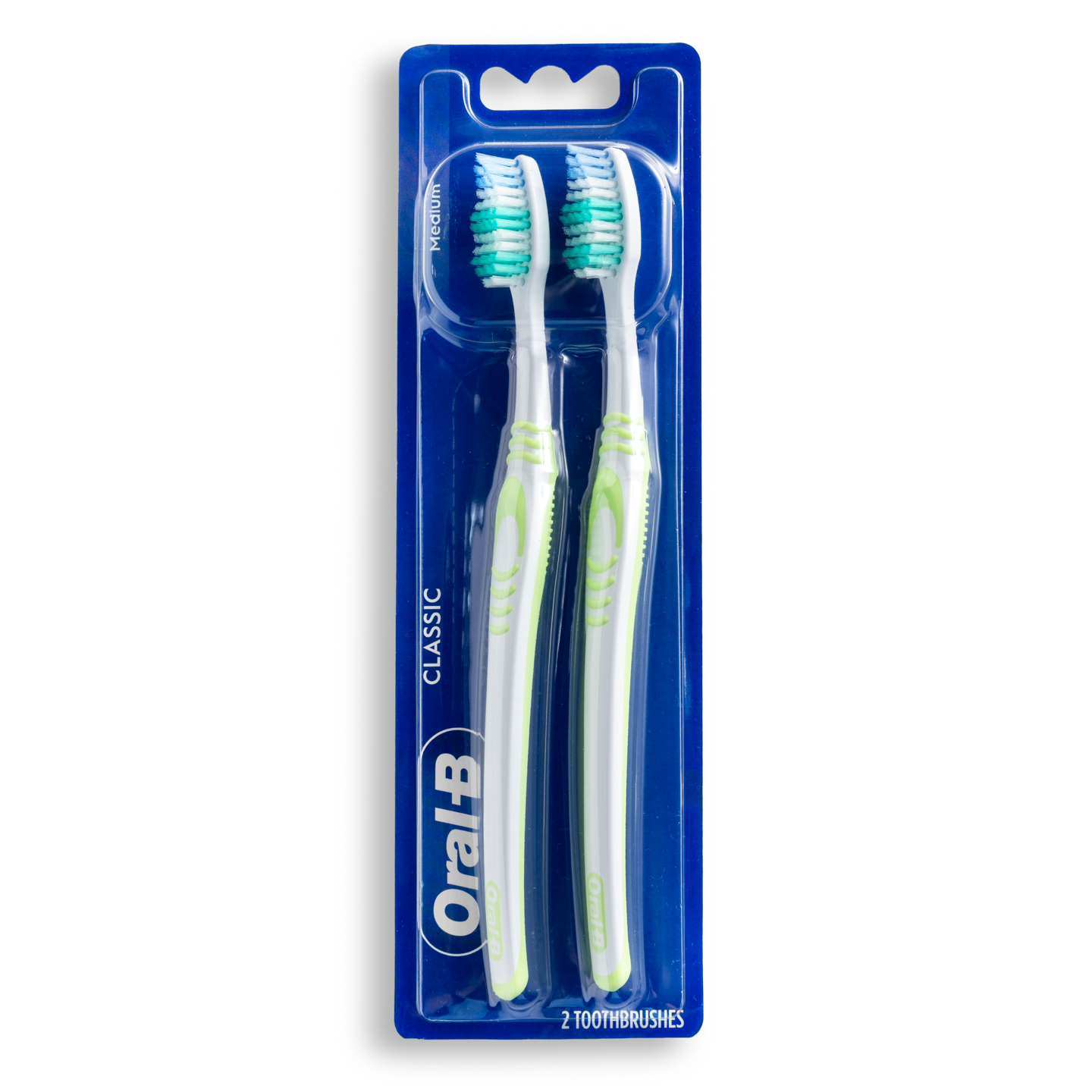 Periuță de dinți Oral-B peri cu duritate medie 2 buc.