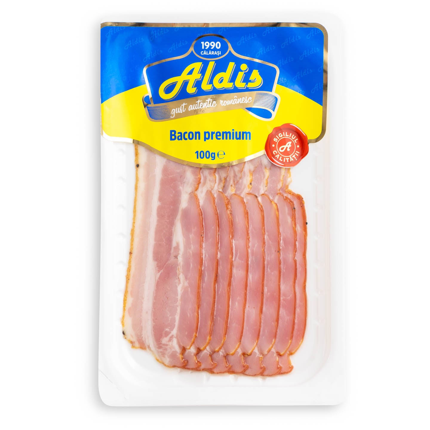 Bacon Premium feliat Aldis 100g