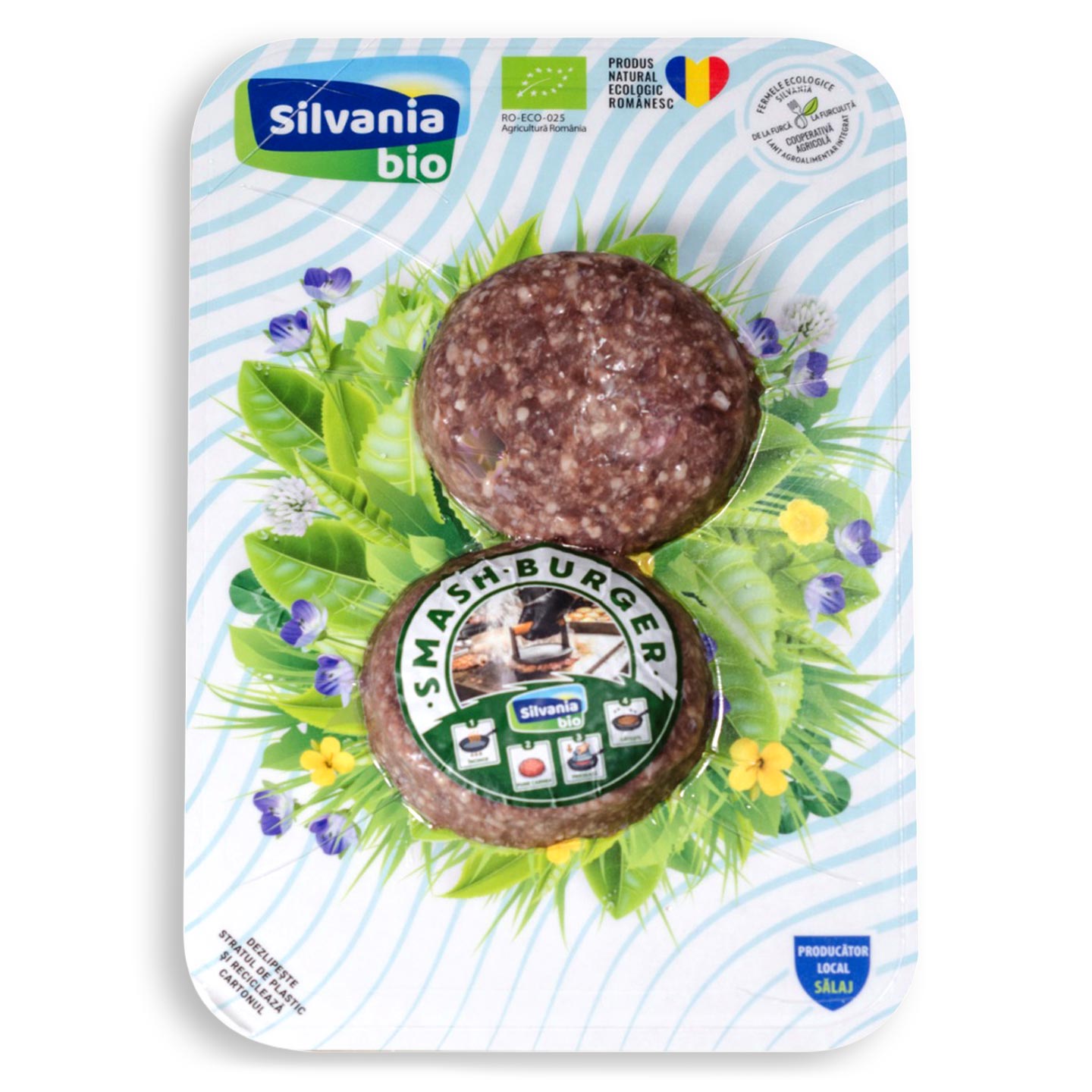 Smash Burger Bio Silvania 180g