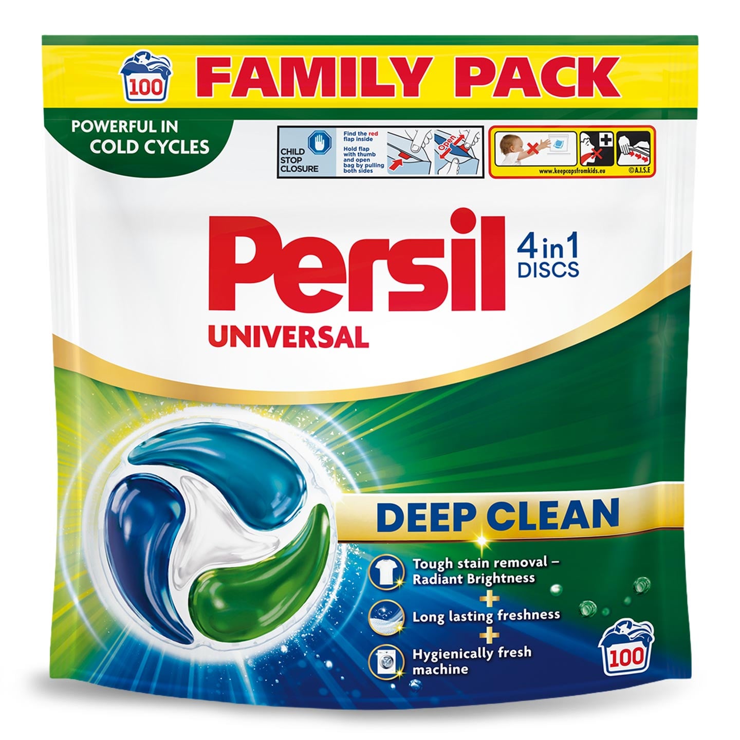 Detergent universal / lavandă Persil Discs 100 spălări