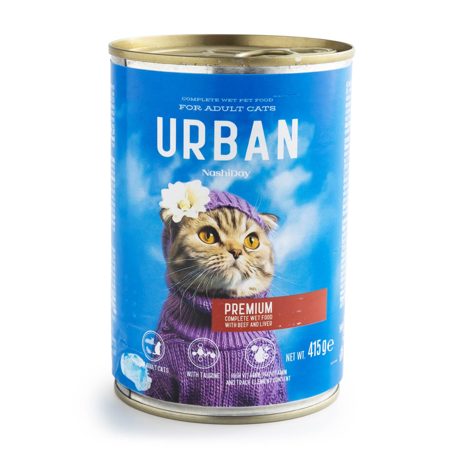 Hrană umedă pentru pisici la conservă Urban 415g