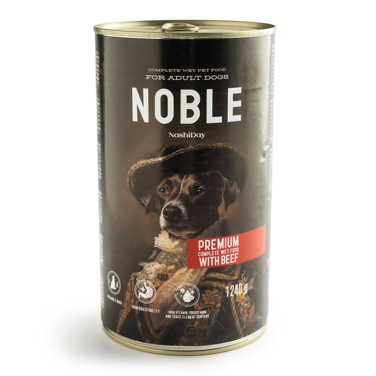 Hrană umedă pentru câini, Noble 1240g