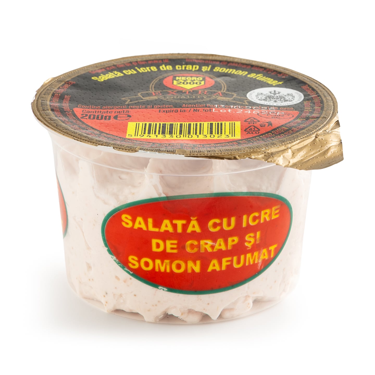 Salată de icre de crap cu somon Negro 200 g 