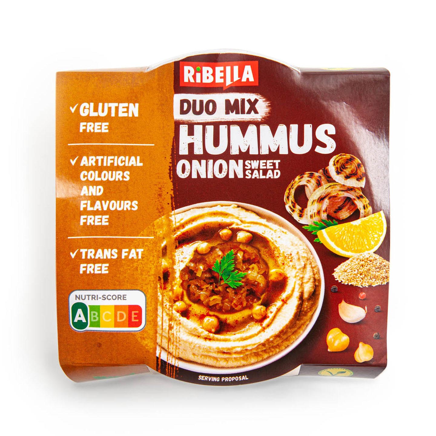 Hummus cu ceapă caramelizată Ribella 200g 