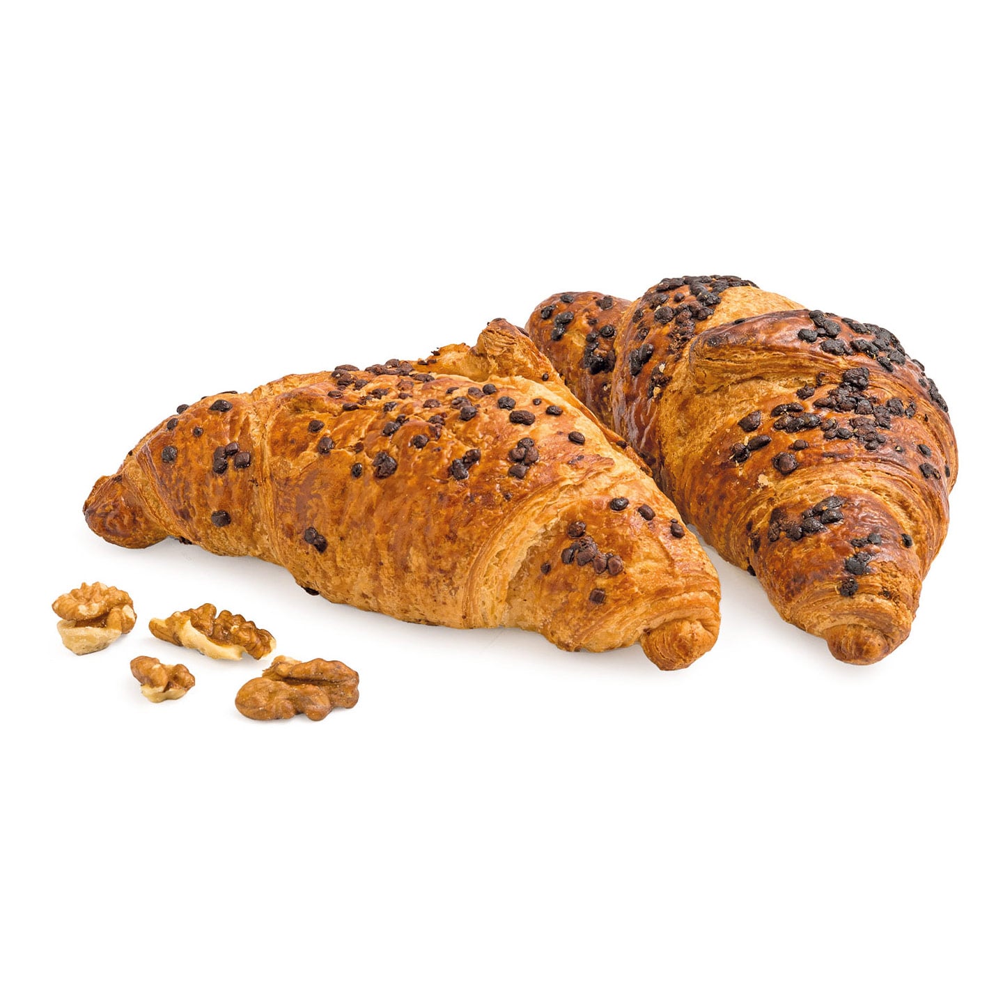 Croissant cu cacao și alune77g, per bucată