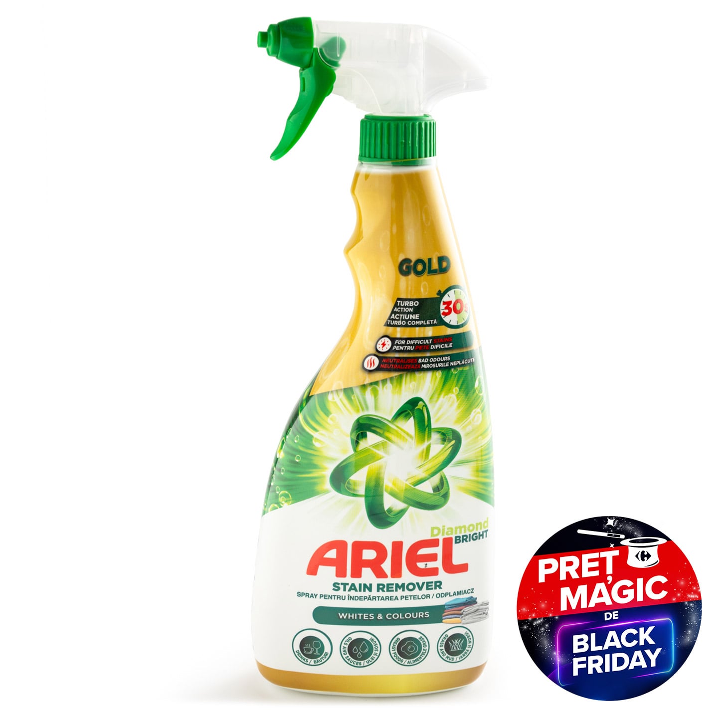 Detergent pentru pete, Ariel 750ml