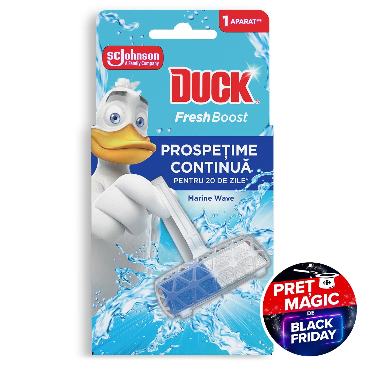 Odorizant toaletă Duck 16g