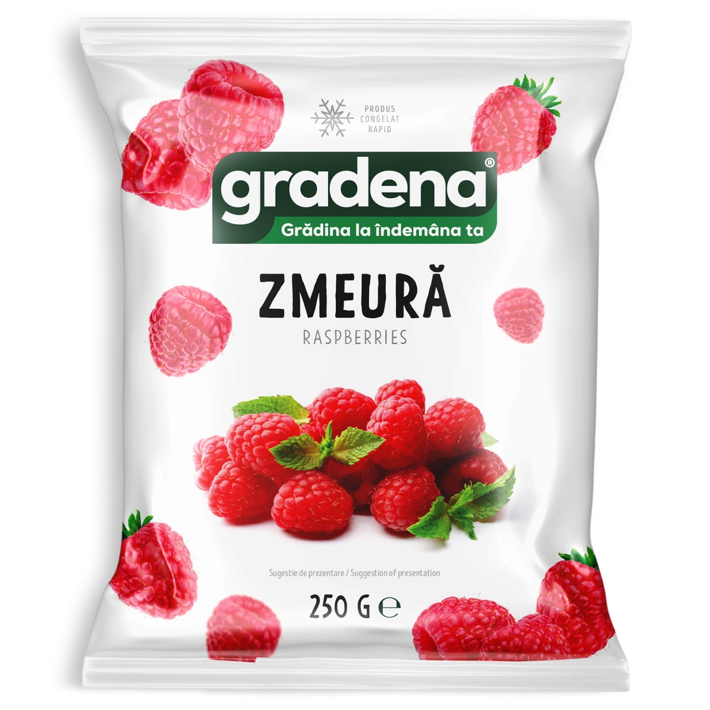 Zmeură Gradena 250g